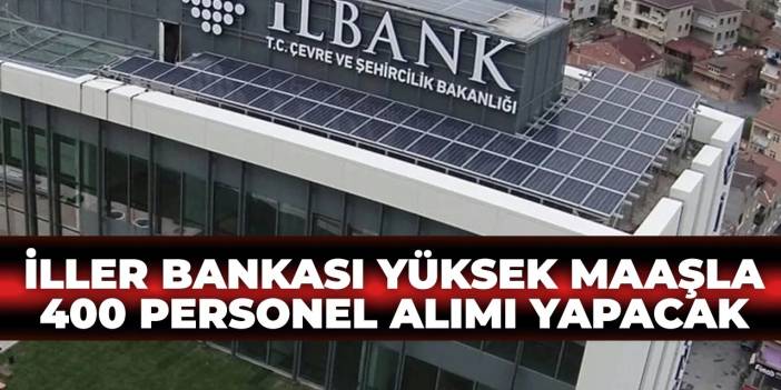 Yüksek Maaşlı 7 Unvanda 400 Personel Alımı yapılacak! Başvuru ekranı açıldı..